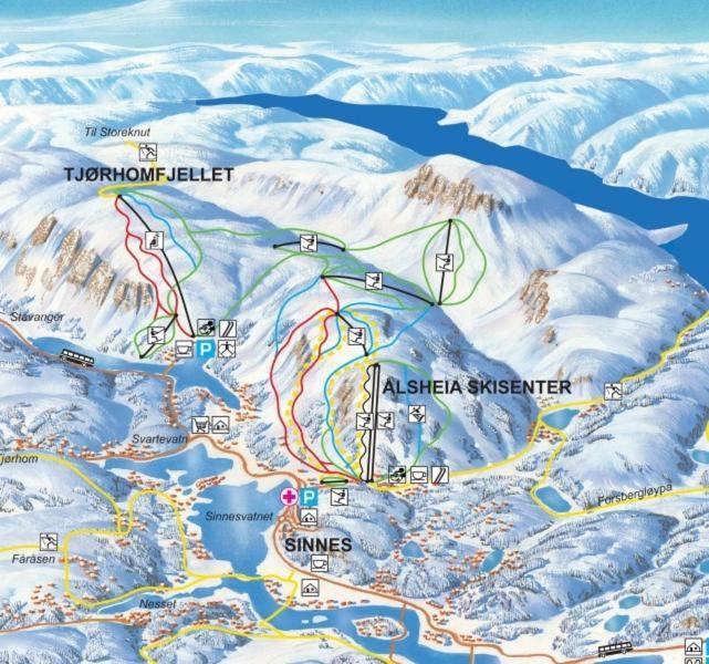 Flott Leilighet Pa Haugen I Sirdal Tjorhom Ngoại thất bức ảnh